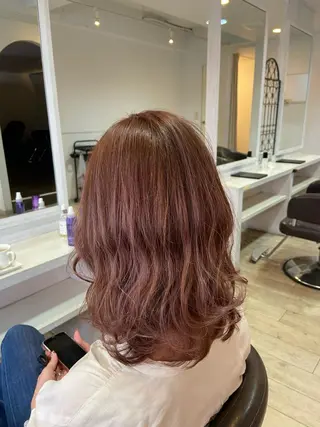 ミディアム 波川 幸功のヘアスタイル
