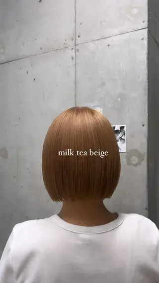 ショート カラー ヘアアレンジ harua キュプレ/アイリストのマツエク・マツパデザイン