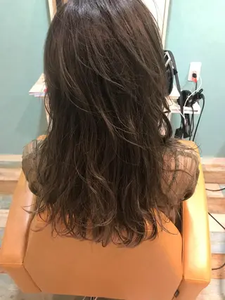 セミロング 松井 博徳のヘアスタイル