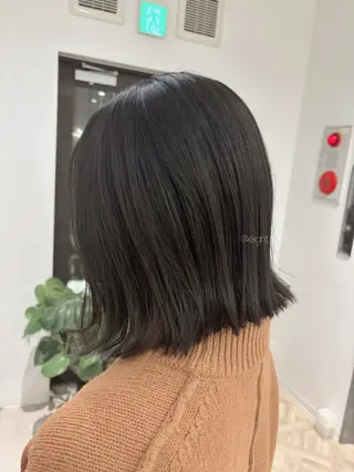 ミディアム miku🖤名駅￤顔 周り￤ヘアケアのヘアスタイル