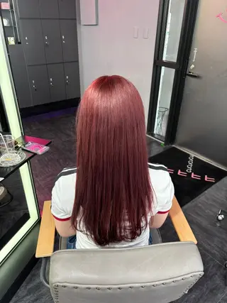 カラー 新垣 杏凜のヘアスタイル