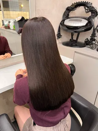 ロング カラー 💖札幌カラー 指名No.1💖玲奈のヘアスタイル