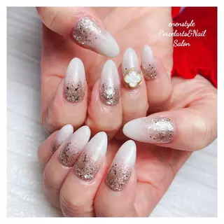 ミディアム ネイル 👑enen style👑のネイルデザイン