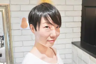 ショート ミヤザキ ユタカのヘアスタイル