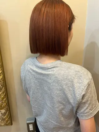 ショート ⚪️髪質改善 縮毛 店長 コウ⚪️のヘアスタイル