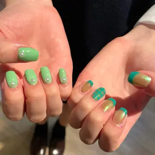 ネイル 新井 ひなののネイルデザイン