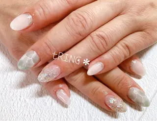 ネイル tRING＊ しいの木台のネイルデザイン
