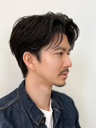 パーマ メンズ 【メンズ縮毛矯正】 FILMS  軍司のヘアスタイル