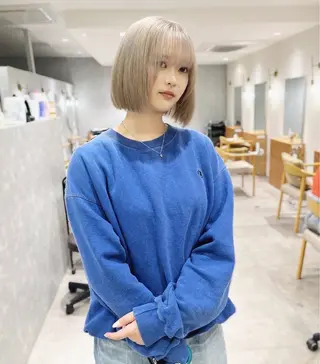 ショート カラー レイヤー/ショート chere狭山のヘアスタイル
