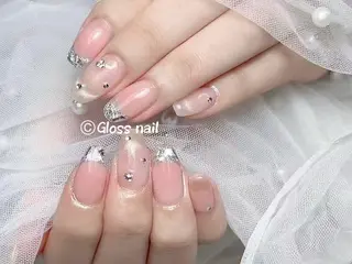 ネイル Gloss nail ジェル&長さだし専門のネイルデザイン