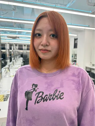 ロング カラー 海外girl/ハイト ーン/riko🫧のヘアスタイル