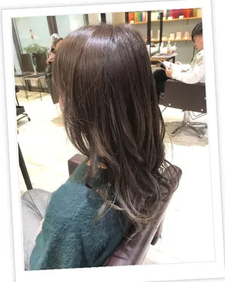 セミロング カラー パーマ ヘアアレンジ キッズ ネイル マツエク・マツパ EnBlesS西宮 マンツーマン神道有基のヘアスタイル
