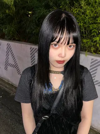 ロング カラー タナカ カナ🫧のヘアスタイル