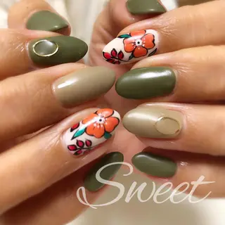 ネイル sweet 仲野陽子のネイルデザイン