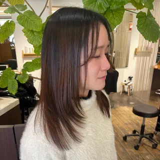 セミロング ハンズエミュ所属・handsemu🍀 komakiのヘアスタイル