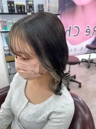 ミディアム カラー 🌿佐山 絵梨佳🌿 Recharme新保のヘアスタイル