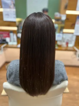 ロング 神谷 千明のヘアスタイル
