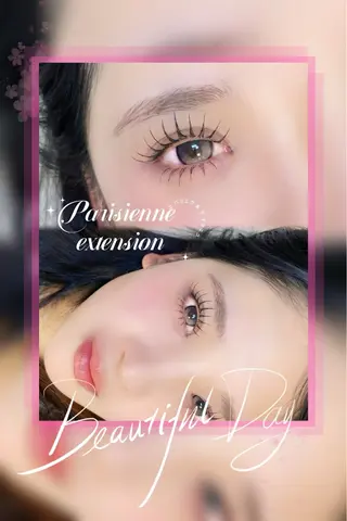 マツエク・マツパ 大阪梅田 SAKI 韓国風束感まつ毛のマツエク・マツパデザイン