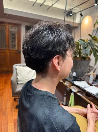 パーマ メンズ ✂️ 小倉ちか✂️のヘアスタイル