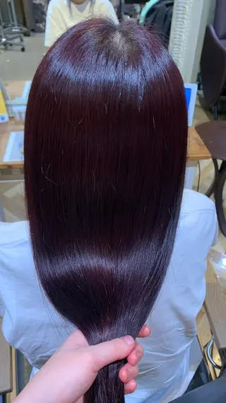 ロング カラー ZA/ZA神楽坂店所属・渡邉 彩愛のヘアスタイル