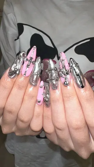 ネイル 🎶個性派ネイル💅 /Komachi❤️のネイルデザイン