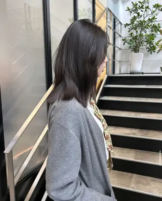 ミディアム カラー パーマ ヘアアレンジ キッズ stylist 🌸 kana.のヘアスタイル