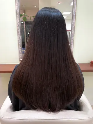 ロング ヤノ ユリカ   🥑のヘアスタイル