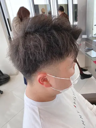ショート earth甲府昭和店 東 允のヘアスタイル