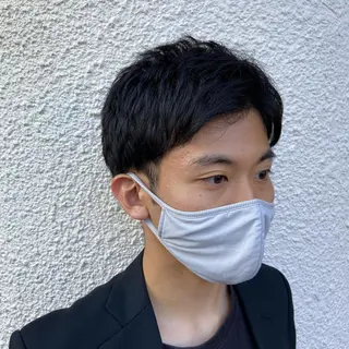 ショート メンズ 髪質改善・縮毛・ 艶髪カラー　Maruのヘアスタイル