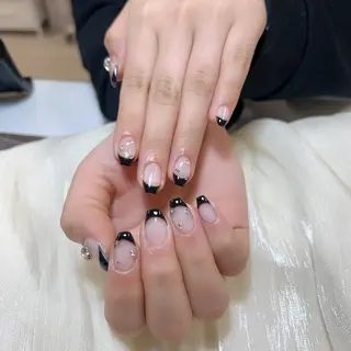 ネイル 🍄Rina🍄 韓国風ネイルのネイルデザイン
