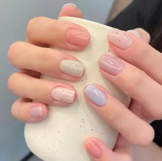 ネイル RAFFINE haru🦋🩵のネイルデザイン