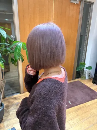 ショート 【パーマ🌀/暖色カ ラー🍷】ななこ🌴のヘアスタイル