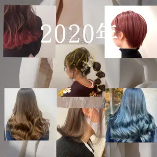 ロング カラー パーマ ヘアアレンジ 🎀トップスタイリ スト湯川響🎀のヘアスタイル