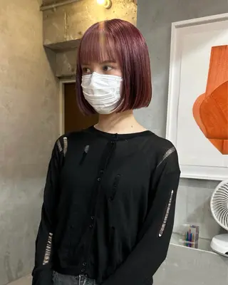 ショート カラー 暖色カラー/レイヤー 🌙 オノユリカのヘアスタイル