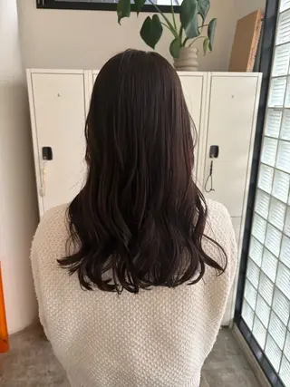 セミロング 琉花/Jrスタイリス ト/レイヤーカットのヘアスタイル