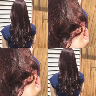 ロング カラー 🪭risa 暖色/レイヤー🪭のヘアスタイル