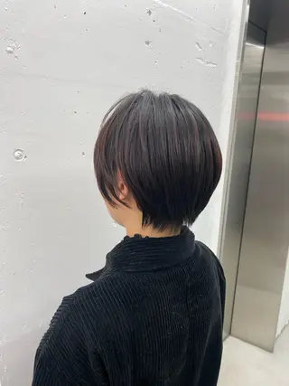 ショート カラー 髙橋建太/ ニュアンスパーマ✂️のヘアスタイル