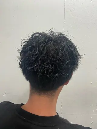 パーマ メンズ 🌷名駅/髪質改善 ヘアセット/モネ🌷のヘアスタイル