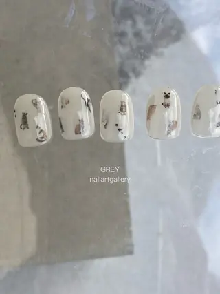 ネイル 【GREY】 TAIRAのネイルデザイン