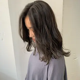 カラー 艶カラー✨レイヤー/ メンズカット田中佑季のヘアスタイル