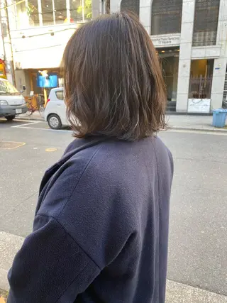 ミディアム 韓国好き🇰🇷 美容師MIKUのヘアスタイル