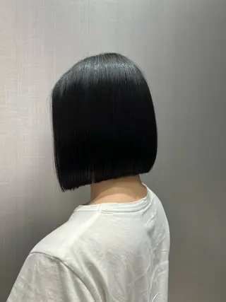 ミディアム 美髪矯正/髪質改善 /艶髪/千田理名🪞のヘアスタイル