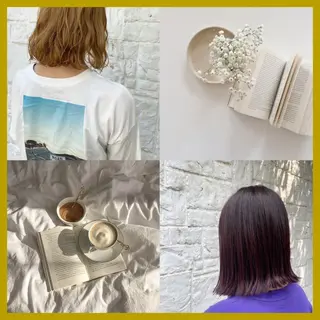 ミディアム カジュアルを女っぽく 𝗮𝘆𝗮𝗰𝗼のヘアスタイル