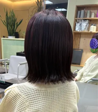 セミロング 八村 一花のヘアスタイル