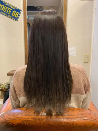 ロング カラー liL  hair サトウリョウタのヘアスタイル