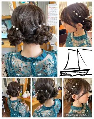 ヘアアレンジ 池谷 久美子のヘアスタイル