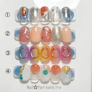ネイル Hair salon Irie所属・與儀 知佳のネイルデザイン