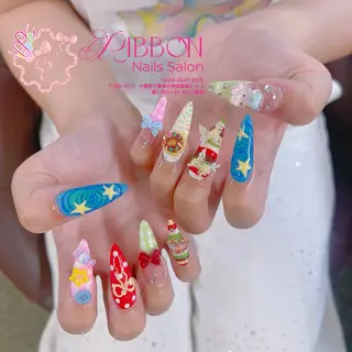 ネイル Ribbonnail salonのネイルデザイン