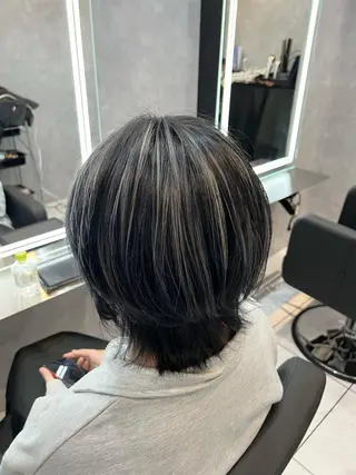 カラー SALOWIN栄 高須大貴のヘアスタイル