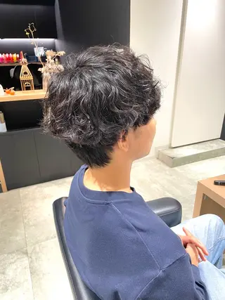 メンズ 長町/酸性ストレート /曲がる縮毛矯正のヘアスタイル